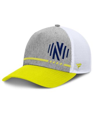 Fanatics - Men's Heather Gray Nashville SC Low Block Trucker Adjustable Hat