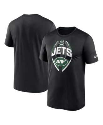 Nike - Men's Black New York Jets Legend Icon Performance T-Shirt