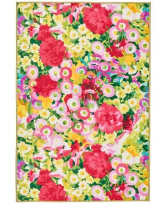 Dash and Albert Rugs by Annie Selke - Chamomile Cluster Machine Washable DA2166 2'x3' Area Rug