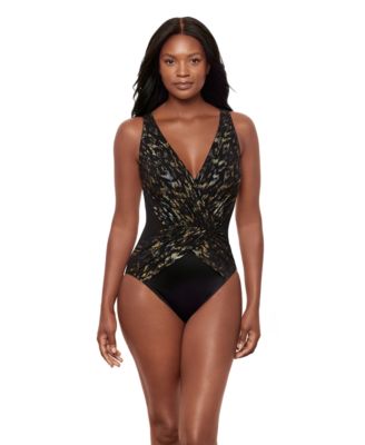 Miraclesuit - Women's Sparkle Plenty Ibiza Tummy Control One Piece Swimsuit