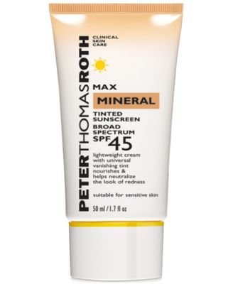Peter Thomas Roth - Max Mineral Tinted Sunscreen SPF 45, 1.7-oz.
