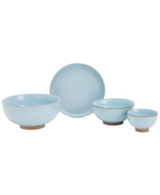 INFUSE - 4-Pc. Stoneware Dining Set, Service for One