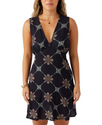 O'Neill - Juniors' Madison V-Neck Mini Dress