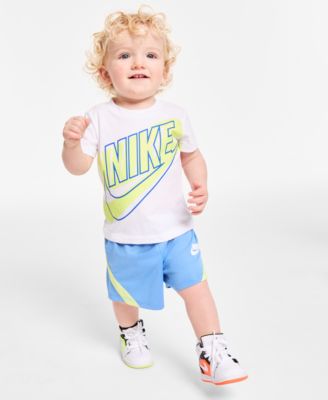 Nike - Baby Boys 2-Pc. Logo T-Shirt & Shorts Set