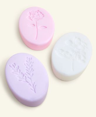 Lovery - Flower Show X  3-Pc. Oval Soap Set