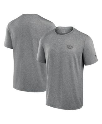 Fanatics - Men's Black Washington Commanders Front Office Tech T-Shirt