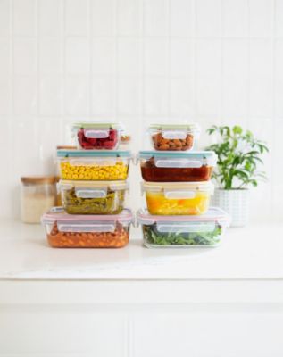Sedona Kitchen - 16-Pc. Glass Food Storage Container Set