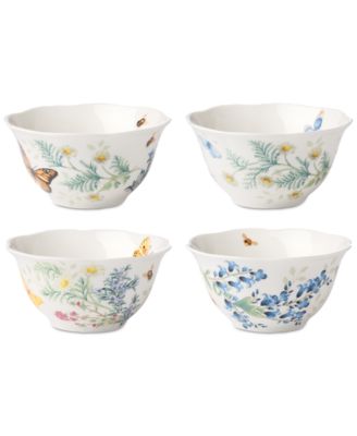 Lenox - Butterfly Meadow Herbs Rice Bowls, Set of 4