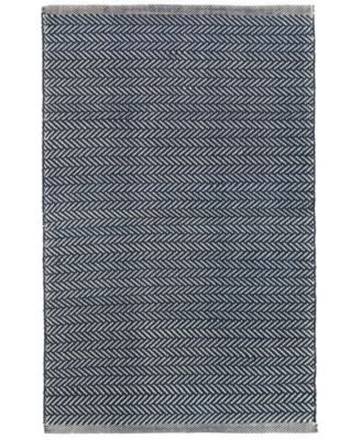 Dash and Albert Rugs by Annie Selke - Herringbone Cotton RDA356 6'x9' Area Rug