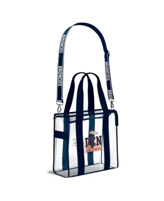 WEAR by Erin Andrews - Denver Broncos Stadium Tote Bag with Team Color Trim