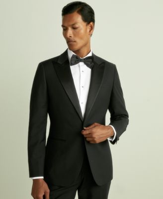 REISS - Men's Single-Breasted Tuxedo Regular-Fit Jacket