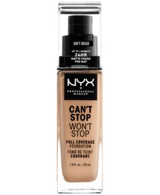 NYX Professional Makeup - Can't Stop Won't Stop Full Coverage Foundation