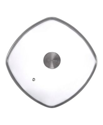 Victoria - Glass Lid with Stainless Steel Knob for 10" Grill Pan