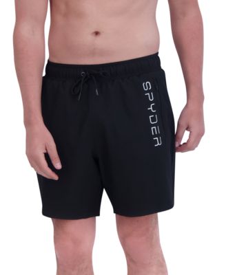 Spyder - Men's Stretch 7" Swim Trunks with Compression Liner