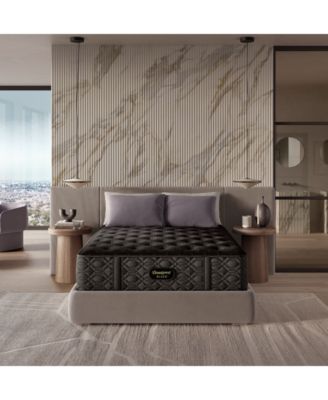Beautyrest - Black Series Three 15.25" Medium Mattress Set - Queen Split
