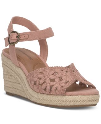 Lucky Brand - Women's Coyna Floral Lace Espadrille Wedge Sandals