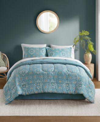 Addison Park - Matteo Reversible Printed Comforter Set