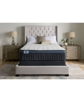 Charter Club by Sealy - Blissful Bay 14.5" Firm Euro Top Mattress Set - Twin XL