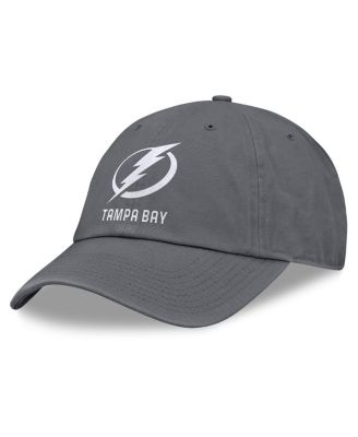 Fanatics - Men's Charcoal Tampa Bay Lightning Washed Adjustable Hat