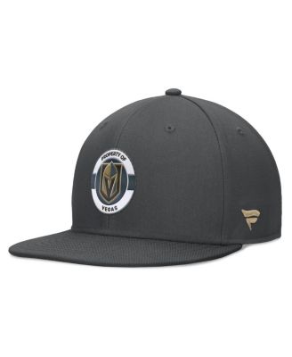 Fanatics - Men's Charcoal Vegas Golden Knights Authentic Pro Training Camp Snapback Hat