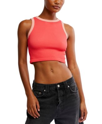 Free People - Women's Make It Happen Brami Cropped Tank Top