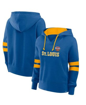 Fanatics - Women's Blue St. Louis Blues 2025 NHL Winter Classic Seize Fleece Pullover Hoodie