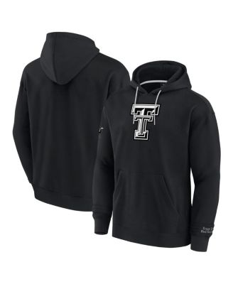Fanatics - Men's Black Texas Tech Red Raiders Pace Pullover Hoodie