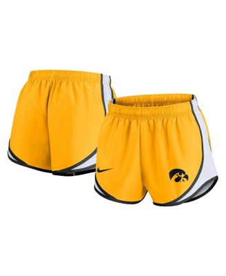 Nike - Women's Gold Iowa Hawkeyes Spring Break Tempo Performance Shorts