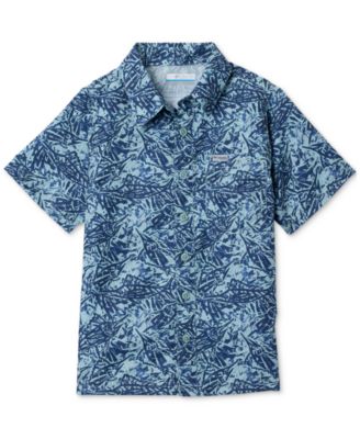 Columbia - Big Boys Super Slack Tide™ Short-Sleeved Camp Shirt