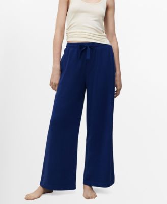 MANGO - Women's Terry Cotton Pants