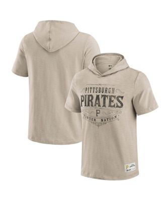Fanatics - Men's Tan Pittsburgh Pirates Hooded T-Shirt