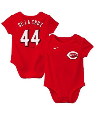 Nike - Baby Boys and Girls Elly De La Cruz Red Cincinnati Reds Name Number Fuse Bodysuit