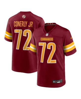 Nike - Men's Josh Conerly Jr. Burgundy Washington Commanders 2025 NFL Draft First Round Pick Game Jersey