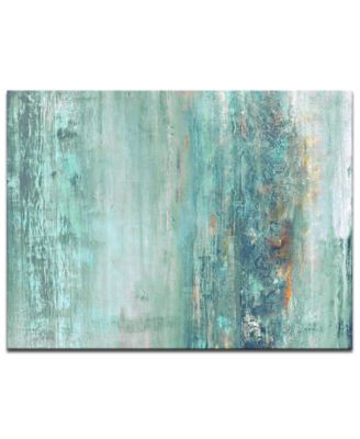 Ready2HangArt - 'Abstract Spa' Oversized 30" x 40" Canvas Art Print